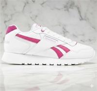 Reebok Glide Classics White Pink 100074105 Womens Uk 3.5 Trainers Sneakers