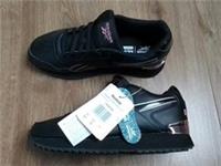 REEBOK GLIDE RIPPLE CLIP MEMORYTECH COMFORT FOOTBED BLACK/PINK UK SIZE 5.5 BNWT.