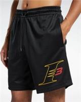 Reebok X Allen Iverson I3 Mesh Basketball Shorts HD4188 Black Pants Bottoms - S Regular