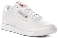 Reebok Princess Low Top Lace Up Womens Trainer In White UK 4 - 8