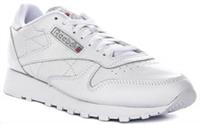 Reebok Classic Leather Retro Lace Up Mens Trainers In White UK 7 - 12