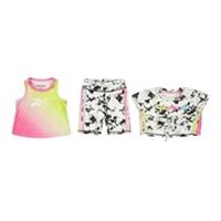 Reebok Childrens/Kids Logo Top & Bottom Set9-12 Months Black/White GT41469