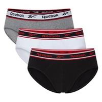 Reebok Mens Cotton Elasticated Waist Briefs (Pack of 3) GT44728 - XL Regular