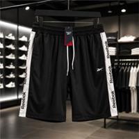 Reebok TE Linear Logo Shorts Black Mens UK L Training Gym Sports FK6108 - L Regular
