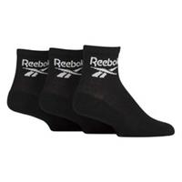 Reebok Unisex Adult Ankle Length Ankle Socks (Pack of 3) GT58632