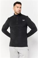 Reebok Mens Outerwear 1/4 Zip Sweatshirt - Size Medium - M Regular