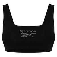 Reebok Womens Spark Bra Medium Impact Sports Training Fitness Gym Crop Tops - XL Regular