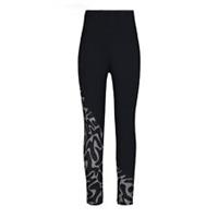 Reebok Womens Running Printed Leggings Activewear Training Sports Bottoms - XS Regular