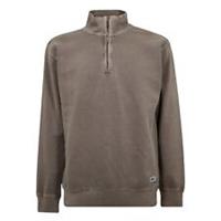 Reebok Mens Cl Nd Quarter Zip 1/4 Fleece Top - S Regular