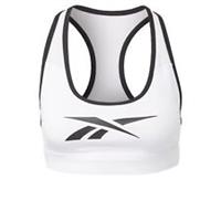 Reebok Womens Hero Medium Impact Racer Bra Sports Training Fitness Gym Crop Tops - 0/2 Regular