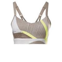 Reebok Womens Strappy Sports Bra Training Fitness Gym Crop Top Medium Impact - 12/14 Regular