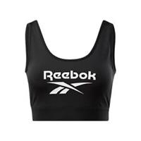 Reebok Womens Vector Low Impact Sports Bra Training Fitness Gym Crop Toplette - 8 / 10 Regular