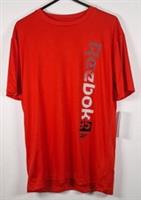 Reebok Boys Active T-Shirt - Dry Fit Performance Shirt - Red -Age 15-16 Years