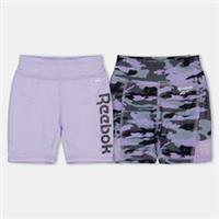 Reebok Kids 2 Pack Camo Shrt Baby Jersey Shorts - 3-4 Years Regular