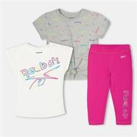 Reebok Kids 3pcs Set Top And Legging - 18-24 Months Regular
