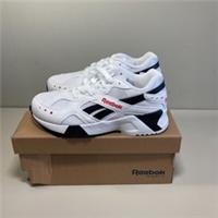 Reebok Aztrek Womens Unisex Classic Trainers Sneakers White/Black UK 2.5 EU 34