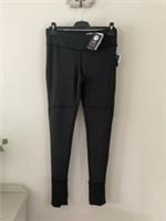BNWT Ladies Reebok Black Ankle Lock Leggings, UK Size L, Tagged