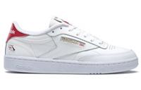 Size UK 6 - Reebok Club C 85 White Trainers Shoes Sneakers