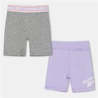 Reebok Kids 2 Pack Shorts Baby Jersey - 3-4 Years Regular