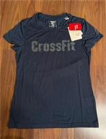 Reebok Women's T-shirt navy CrossFit size XS - 6 Regular
