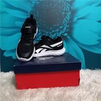 Reebok Rush Runner 5 Childrens Trainers in Black/White UK 1 US 1.5 EU 32