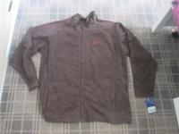 Reebok Men's JACKET ZIPPER FLEECE top Size XXL SPORTSWEAR OUTDOOR activewear - 2XL Regular