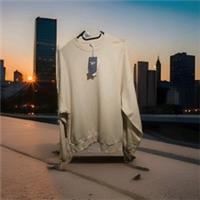 reebok Crewneck sweatshirt Bnwt , Large Cream / Beige Natural Dye - L Regular