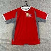 Reebok Hockey T Shirt Mens Large Rbk Great Britain IIHF Inline Sports - L Regular