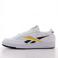 Size UK 7.5 - Reebok Club C 85 White Leather Sneakers Trainers Shoes