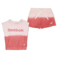 Reebok Kids Ombr Terry St Top And Trouser Set - 7-8 Regular