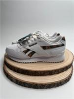 Reebok Royal Glide Ripple Clip Ladies Trainers womens white size 3.5