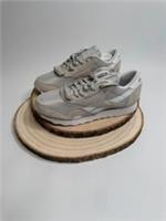 Reebok Classic trainers womens white grey cream colour size 4