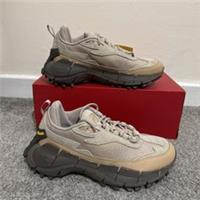 Reebok Zig Kinetica 2.5 Edge Trainers Womens UK 5.5 Beige Vibram Trail Running