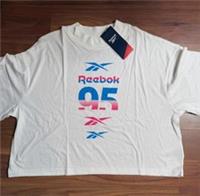 Reebok Women's MYT Graphic T-Shirt white colour Size M - 10 Regular