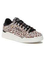 Reebok Ad Court FY7345 Brown Chalk Black Women Casual Sneakers Leather Shoes 4.5