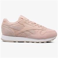 Reebok Classic Leather Low Nude Pink CN2960 Womens Retro Casual Trainers UK 4