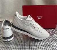 Reebok Classic Leather Mens Trainers Size UK 10 EUR 44.5