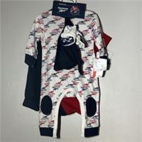 Reebok 5pc Gift Set Baby Wear Boys 3-6 Months sleepsuit socks hat vest trousers
