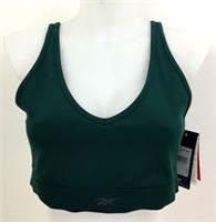 Reebok Women's Activewear Bra Size L Collegiate Green Dreamblend Sports New - L Regular