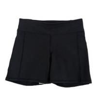 Reebok Women's Shorts Size M Black Lux Bootie Shorts New - M Regular