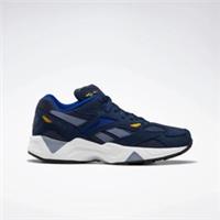 Size UK 8.5 - Reebok Aztrek 96 'Collegiate Navy' Trainers Shoes Sneakers