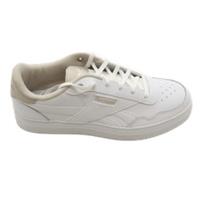 Reebok Women's Court Advance Bold Tennis Trainers White Comfort Lace Up New
