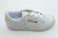 Reebok Women's Club C 85 Tennis Trainers White/Light Grey Low Tops Lace Up New