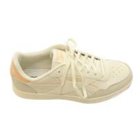 Reebok Women's Court Advance Tennis Trainers Chalk/Pink Mix Lace Up New