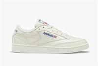Size UK 6 - Reebok Club C 85 White Leather Trainers Shoes Sneakers