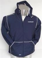 REEBOK JACKET, JUNIORS PADDED COAT, FULL ZIP, HOODED, NAVY, JUNIORS, UK XL, XLB