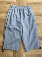 Vintage 1990s Reebok Shorts Tracksuit Jogging Bottoms Blue Pants BNWT Junior S