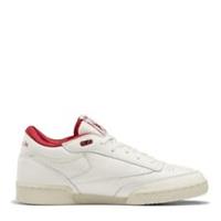 Reebok Club Vintage Beige/red Junior Trainers - Size 3.5 UK (REFF9)