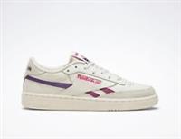 Reebok Classic Club C Revenge White Womens Trainers - Size 3.5 UK (REFE21)