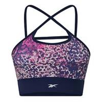 Reebok Safari Sports Bra Womens Navy Size UK 12-14 (RefR18)